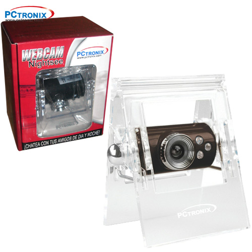 Webcam #WSP-031 VGA, LED, Microfono (regala audifono 3.5) CajaV