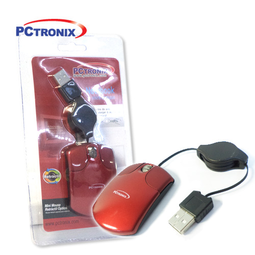 Mouse Retractil #MOM-102R/023R USB (ultra plano) 2Blister* - Haga un click en la imagen para cerrar